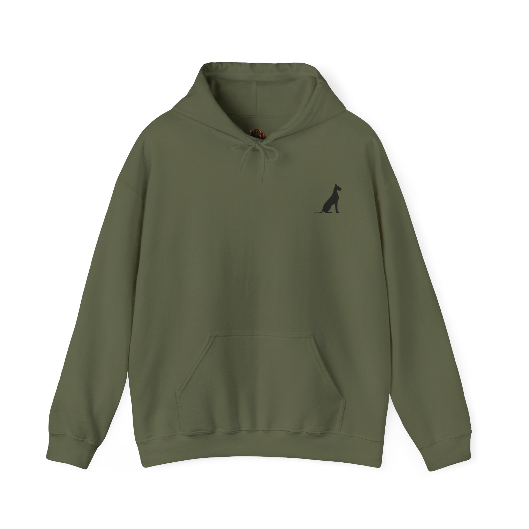 'In My Big Dawg Hoodie' - Great Dane (Cropped) Unisex Hoodie