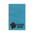 "Shlobber Here” Leonberger Head, Conformation drool towel