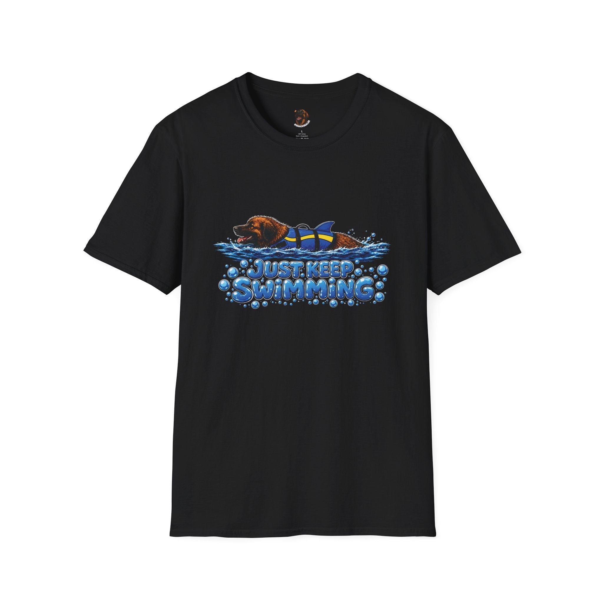 'Just Keep Swimming' - Leonberger T-Shirt