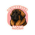 Leonberger Mom Sticker — Kiss-Cut Dog Decal for Pet Moms