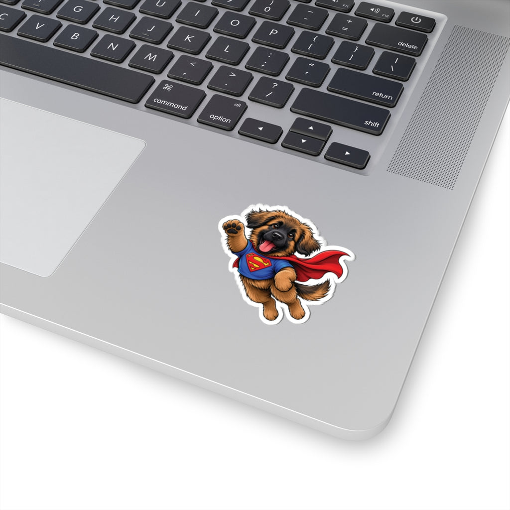 Super Leonberger Pup - Kiss-Cut Sticker